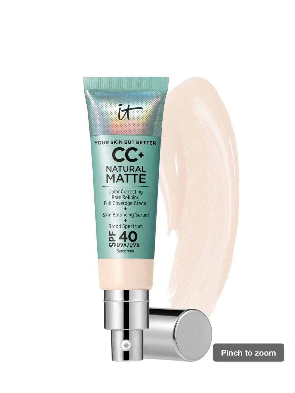 Unopened it cosmetics CC+ Natural Matte Full Coverage Cream - Light Medium